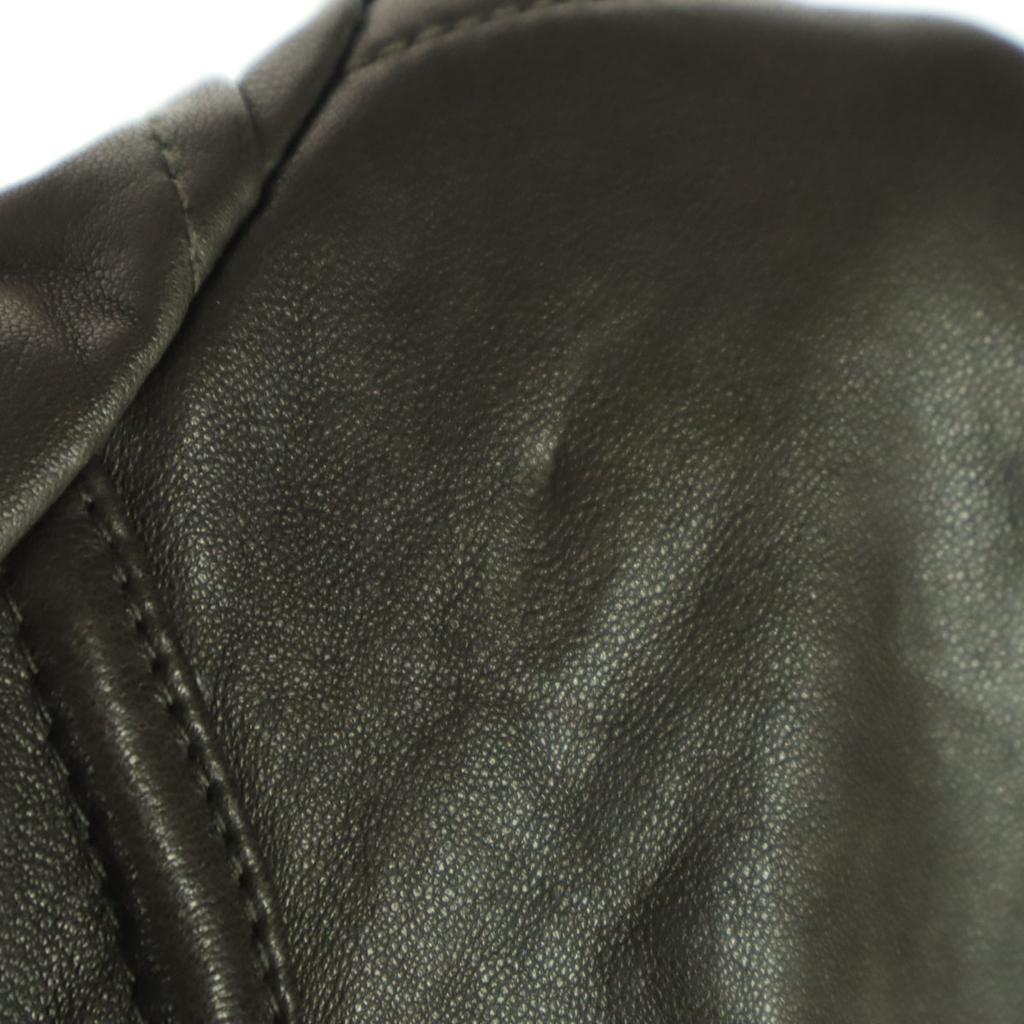 DOMA Long sleeve leather Single riders jacket S Brown Sheepskin Hoodie Women Used