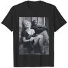 T-shirt Unisexe en Coton Marilyn Monroe et 2Pac