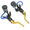 22mm Motorrad Hydraulische Bremse Motocross Bremszylinder Kupplungshebel Pumpe für Honda Yamaha Kawasaki Dirt Bike ATV Pitbike