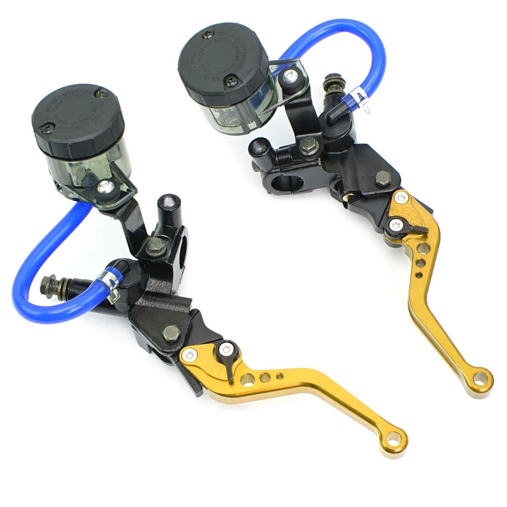 22mm Motorrad Hydraulische Bremse Motocross Bremszylinder Kupplungshebel Pumpe für Honda Yamaha Kawasaki Dirt Bike ATV Pitbike
