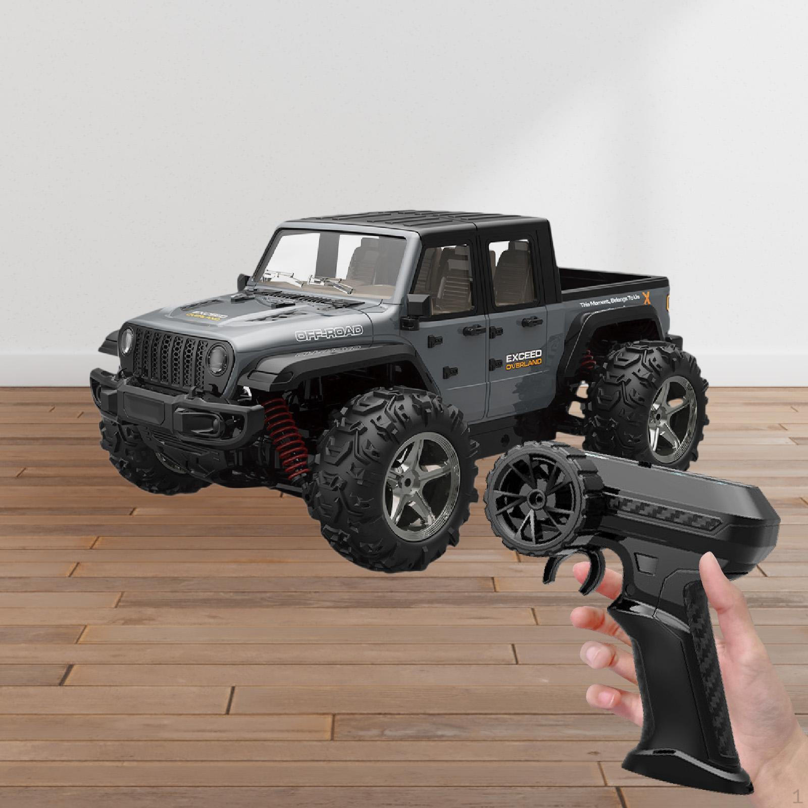 

4WD Rock Crawler Модель 1:Машинка на радиоуправлении 20 масштаба для детей 8-13 лет Подарки на праздники серый