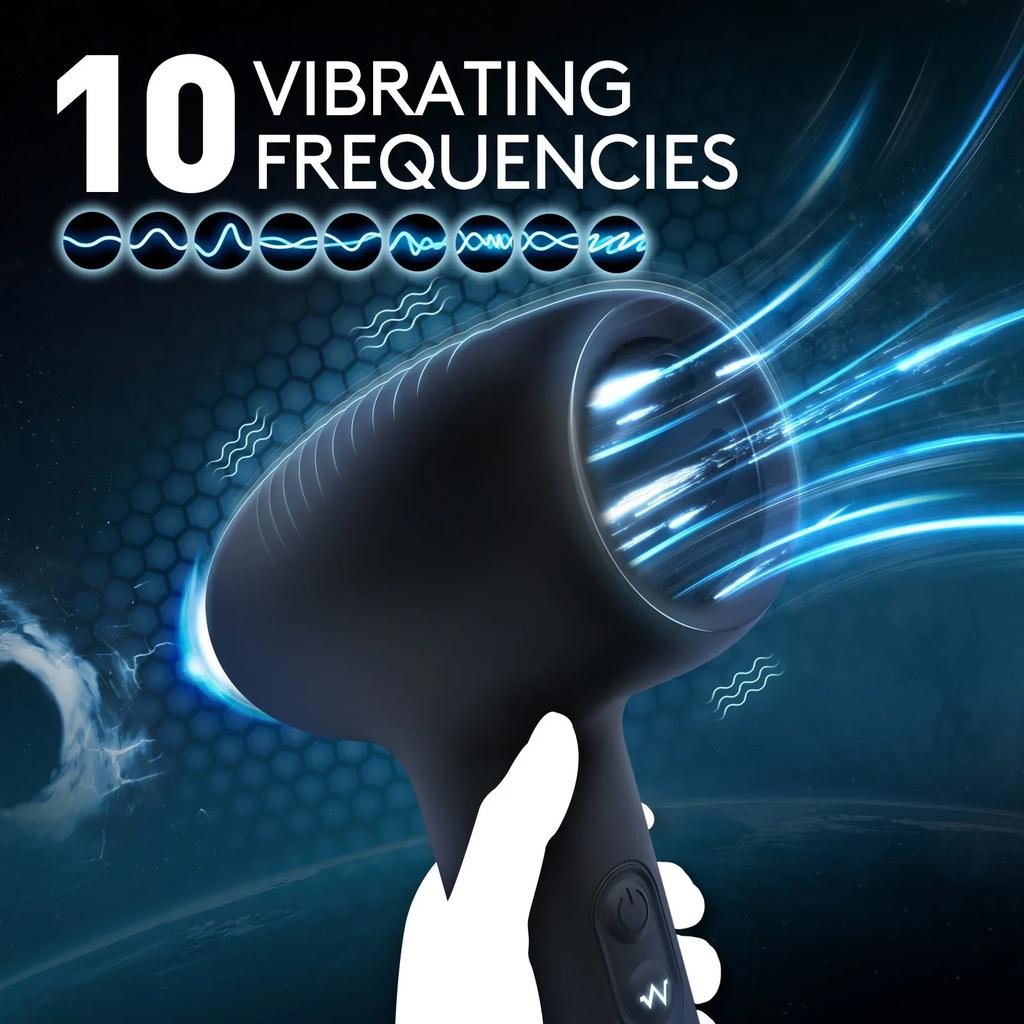 Kontrola przez Aplikację Automatyczny Kubek Masturbacyjny dla Mężczyzn Wibracje Blowjob Wagina Kieszonkowa Pussy Maszynka do Seksu Oralnego Zabawki dla Mężczyzn Dorosłych 18+