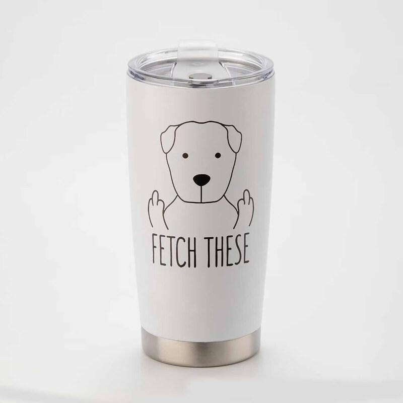 Shanggqi 5D Print Dog Design Stainless Steel Vacuum Insulated Tumbler