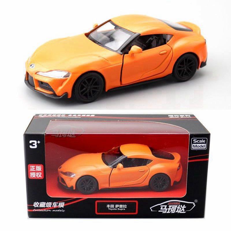 Alloy Simulation Toyota Supra Sports Car Model Toy With Sound And Function Light