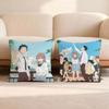 K-koe no K-KatachiS Cushion Cover Home & Car Multi-Scene Pillow Cover - Reversible, Soft & Durable for Daily Use