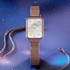 Daniel Wellington Watch quartz movement stainless steel strap white dial women's watch small square watch DW00100578