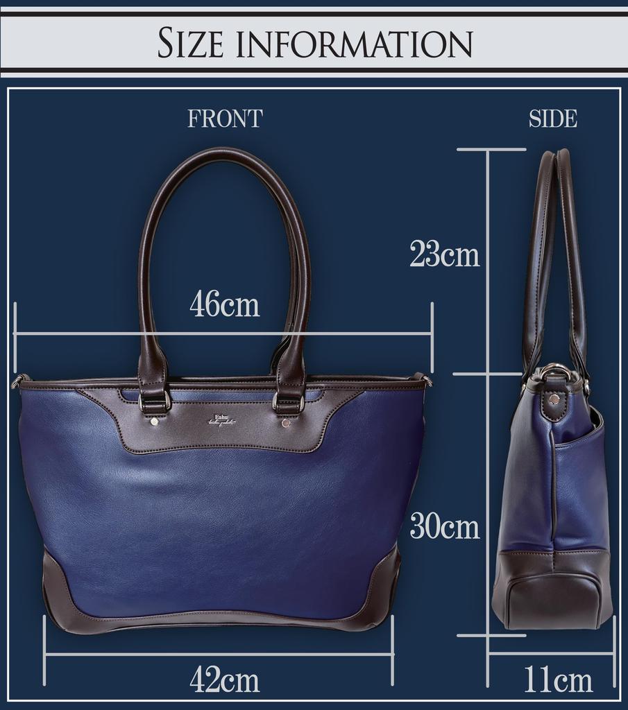 Large Capacity Business Tote Bag for Men, Perfect for Commuting, School, and More, Standing Up, PC Storage, B4 Size, Gift Included, EA5 (Black)