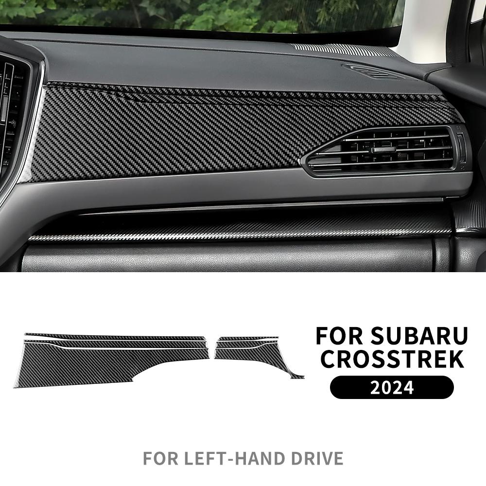 

Real Soft Carbon Fiber Sticker For Subaru Crosstrek Impreza 2025 2025 WRX 2025-2025 RHD LHD Car Dashboard Panel Interior Trim