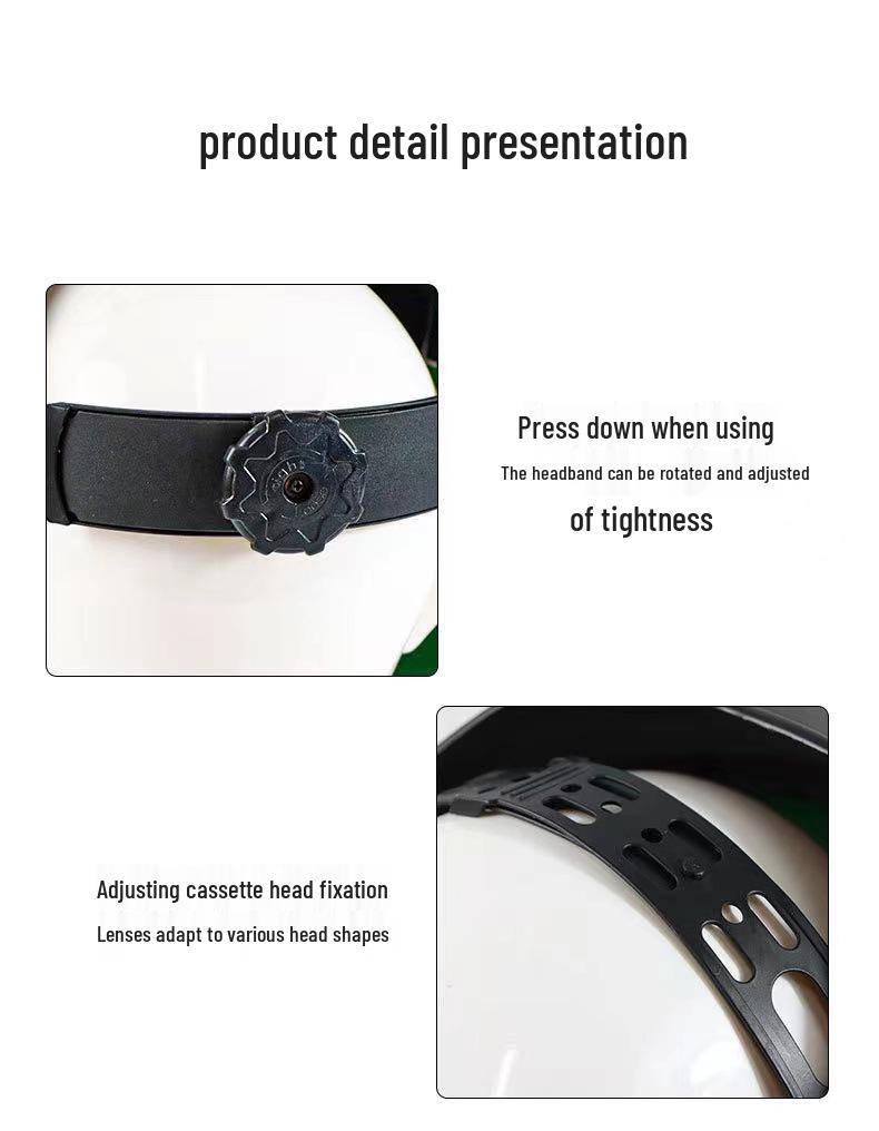 True Color Auto-Darkening Welding Helmet with Large Screen for Argon Arc Safety