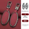Car Zinc Leather Remote Key Case Cover Holder For Hyundai Ionic 6 Grandeur Gn7 Kona Ev New Grand Prix 5/7Buttons Key Accessories