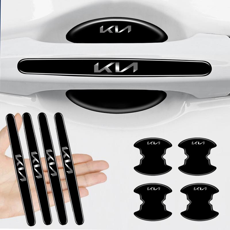 4/8pcs Car Door Handle Protective Anti-collision Stickers For KIA Ceed Sportage Rio Proceed K5 Optima Sedona Forte Cerato Venga Xwgln00
