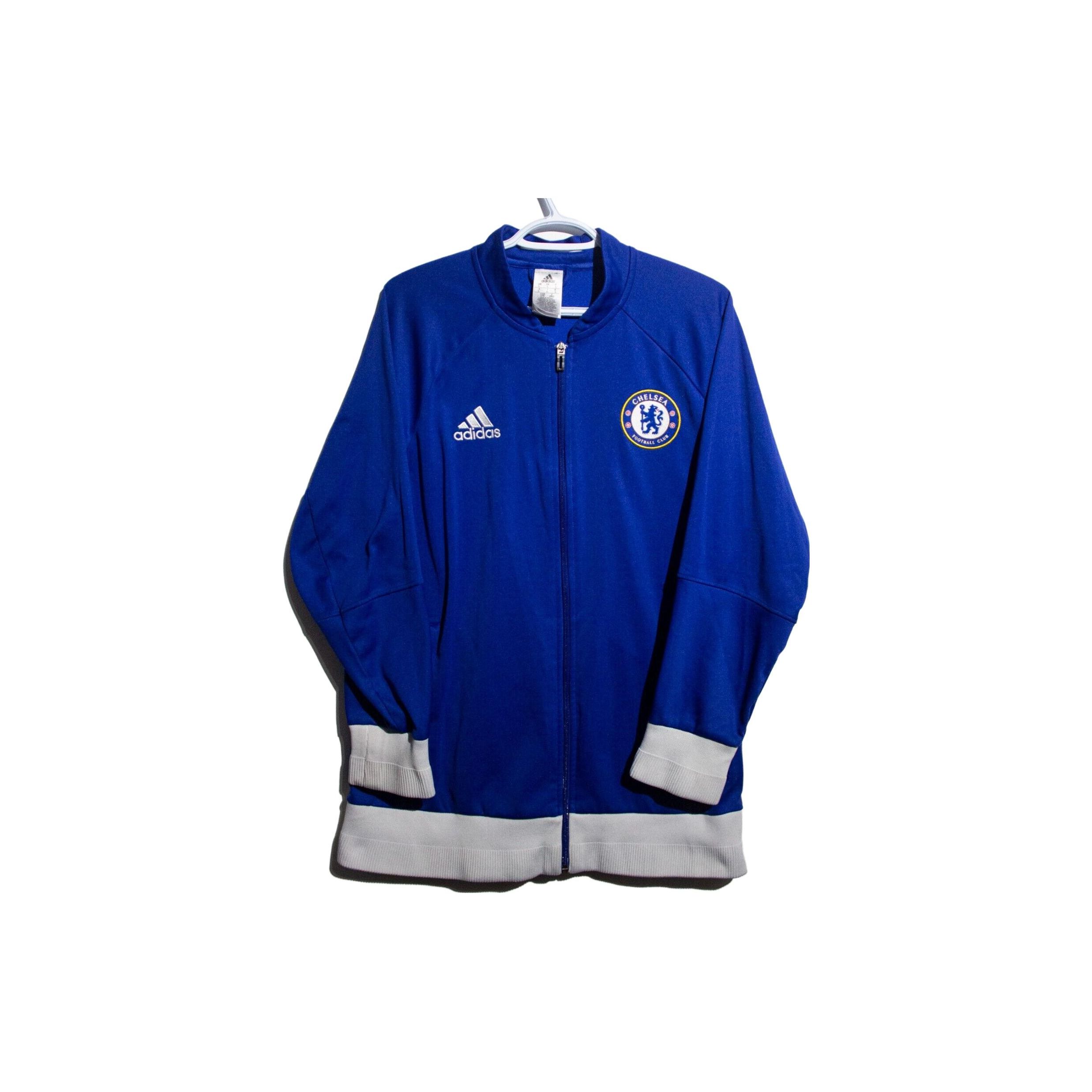 

Куртка с цветным принтом логотипа Adidas на молнии с манжетами, унисекс, синяя AP1550 XL