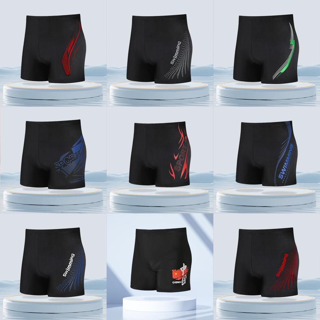Men's Quick-Drying Anti-Embarrassment Swim Trunks - Fashionable, Plus Size Summer Shorts