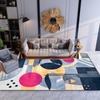 Nordic Style Geometric Gamer Carpets Living Room Bedroom Home Decoration Sofa Area Plush Soft Rugs Game Room Non-slip Floor Mats