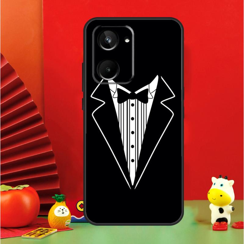 Suit and Tie For Realme 10 11 12 13 14 Pro Plus 15 GT7 Pro GT6 C65 C67 C63 C61 C55 C51 C53 C35 C75 Case
