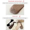 1Pairs Outdoor Women'S Lace Socks Solid Color Sweet Fried Dough Twists Low Tube Socks Japanese College Style Korean Socks