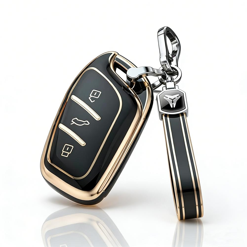 Tpu Key Holder For Mg Zs For Mg6 Ev Ezs Hs Ehs For Roewe Rx5 I5 I6 Rx3 Rx8 Erx5 Key Fob Cover Key Chain Accessories