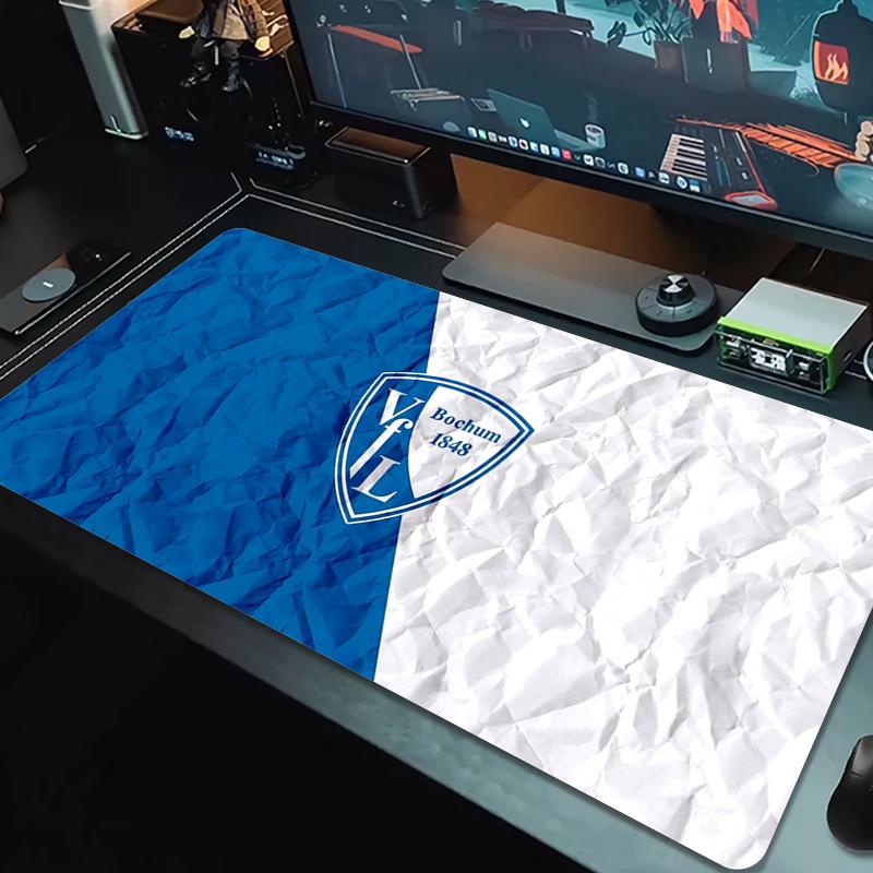 VfL Bochum 1848 Mouse Pad Large Gaming Table Cushion Non-slip Laptop Tablet Big Mousepad XXL Mat Mini PC Playmat With Lock edge_xia