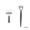 8-in-1 Stainless Steel Eyebrow & Eyelash Comb with Portable Plastic Handle