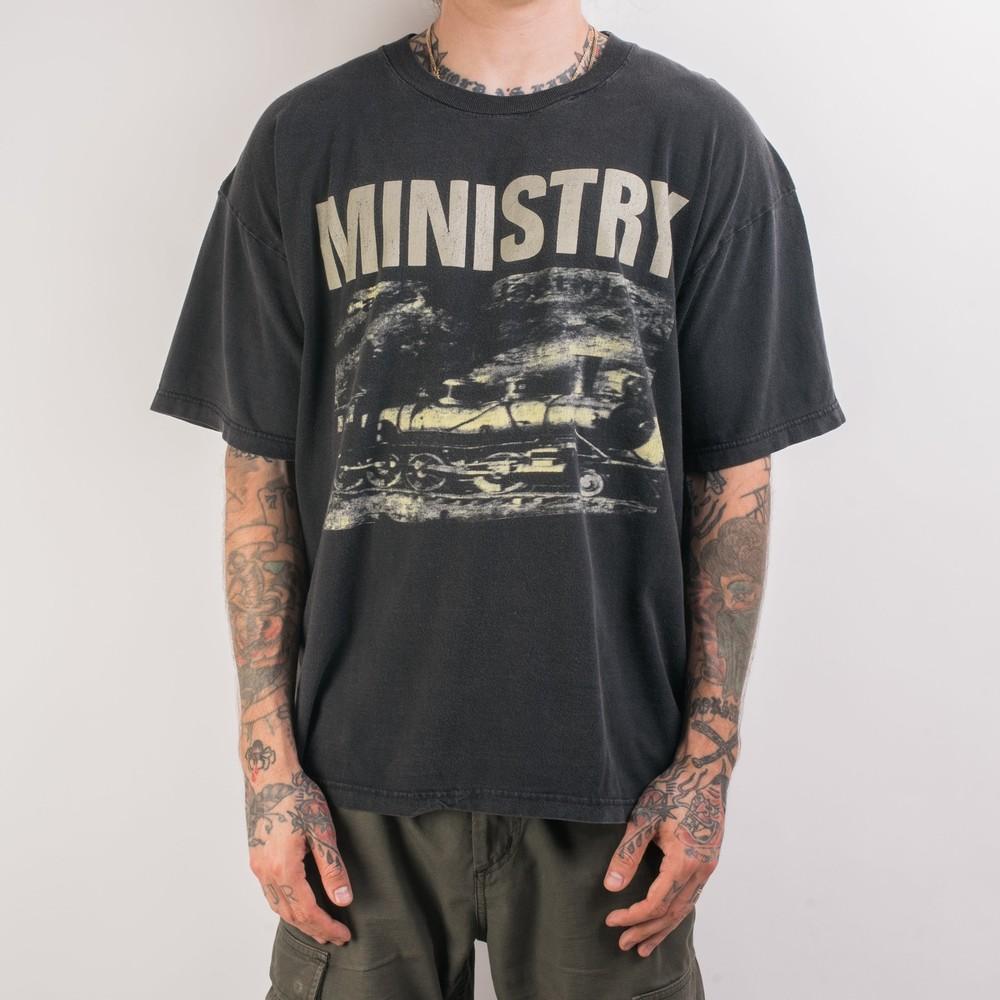 

Ministry Band Shirt, Ministry Band Black T-shirt Unisex S-5XL Unisex T-Shirt L