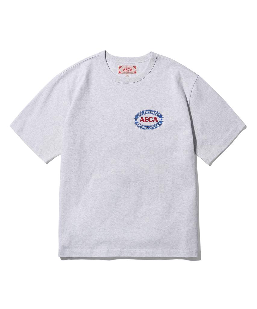 AECA (Woman) Walking On Sunshine Half Sleeve-Light Gray