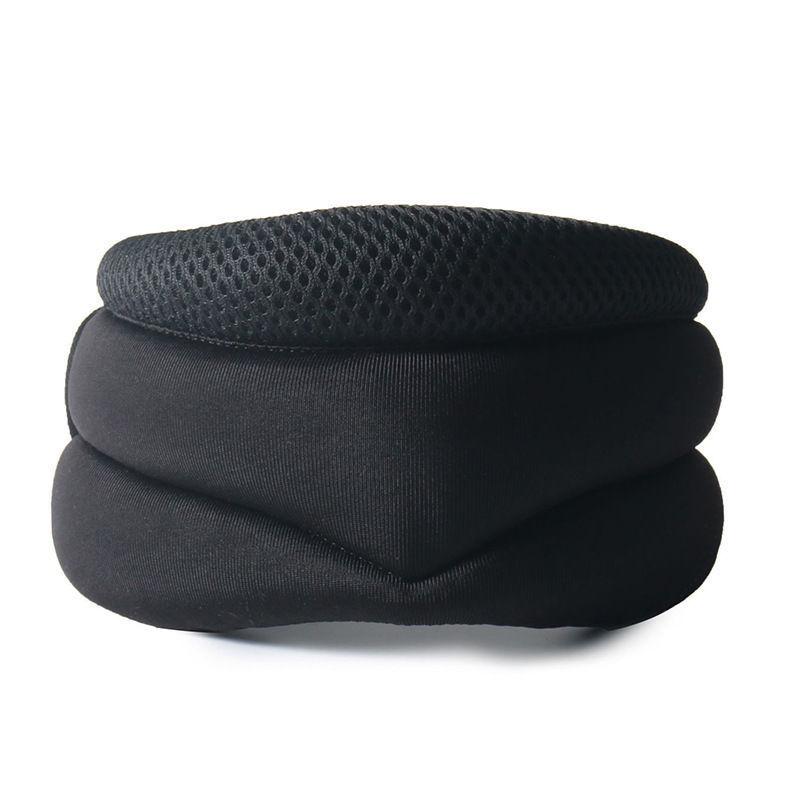 Universal Neck Brace Anti-Droop Cervical Support: Three-Section Neck Wrap and Traction Device for Office and Forward-Leaning Protection