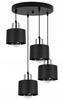 MODERN CEILING HANGING LAMP BLACK LED LAMP