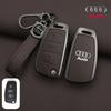 For 8YZinc Alloy Leather Car Remote Key Case Cover For Audi A1 A3 8P A4 A5 A6 C7 A7 S3 S7 S8 R8 Q2 Q3 Q5 Q7 Q8 SQ5 TT RS3 RS6 Keychain