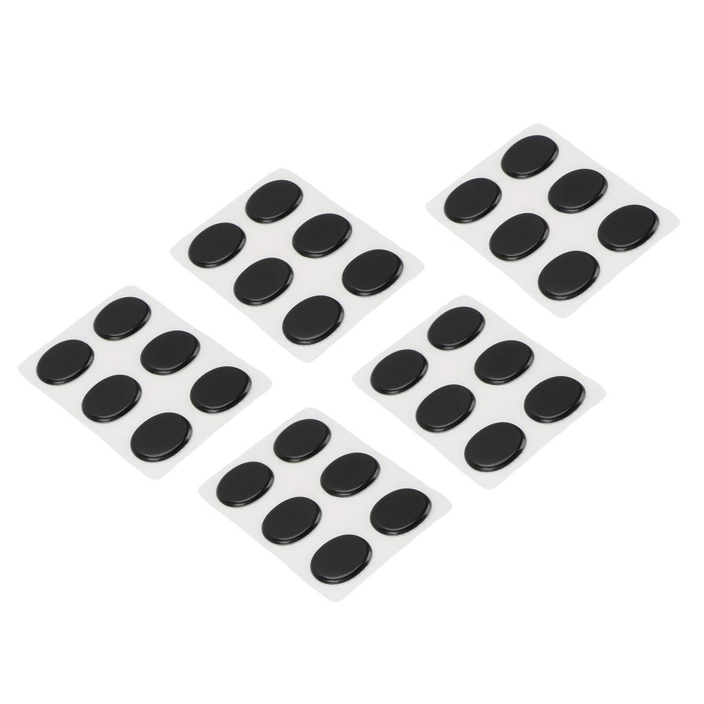 30 Pcs   Gel Pad Self Adhesive Soft Silicone Muffling Gel Pads   Dampeners for   Control