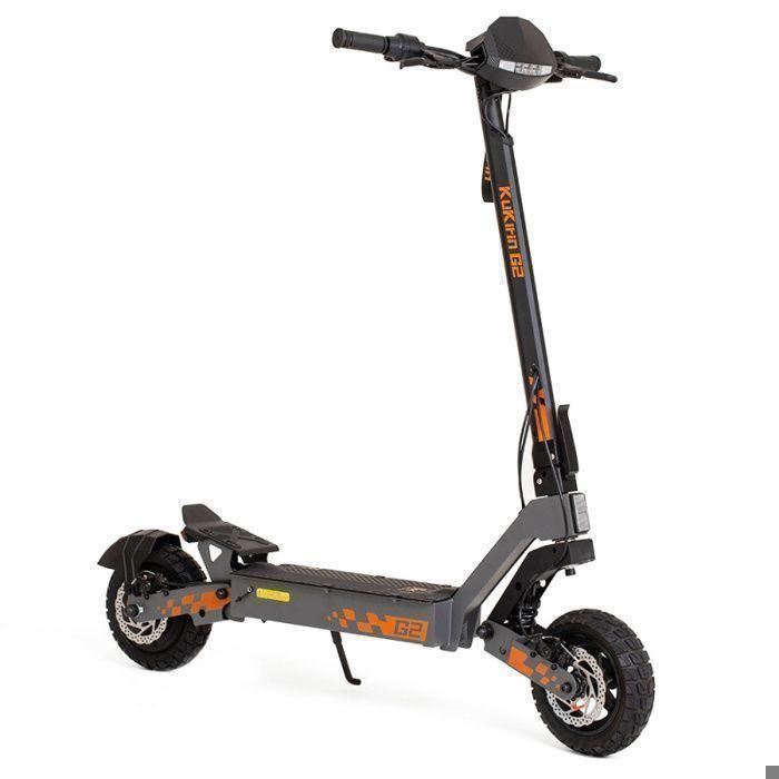 Kukirin G2 - Trottinette Électrique Pliable - Pneus 10" - Moteur 800 W - Batterie 48V 15.6Ah - Autonomie 55 km - Écran Tactile
