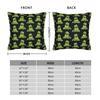 Kermit The Frog Square Pillow Cases Froggy Retro Tv Cushion Cover Funny Decorative Throw Pillow Case Cover For Home 40*40Cm