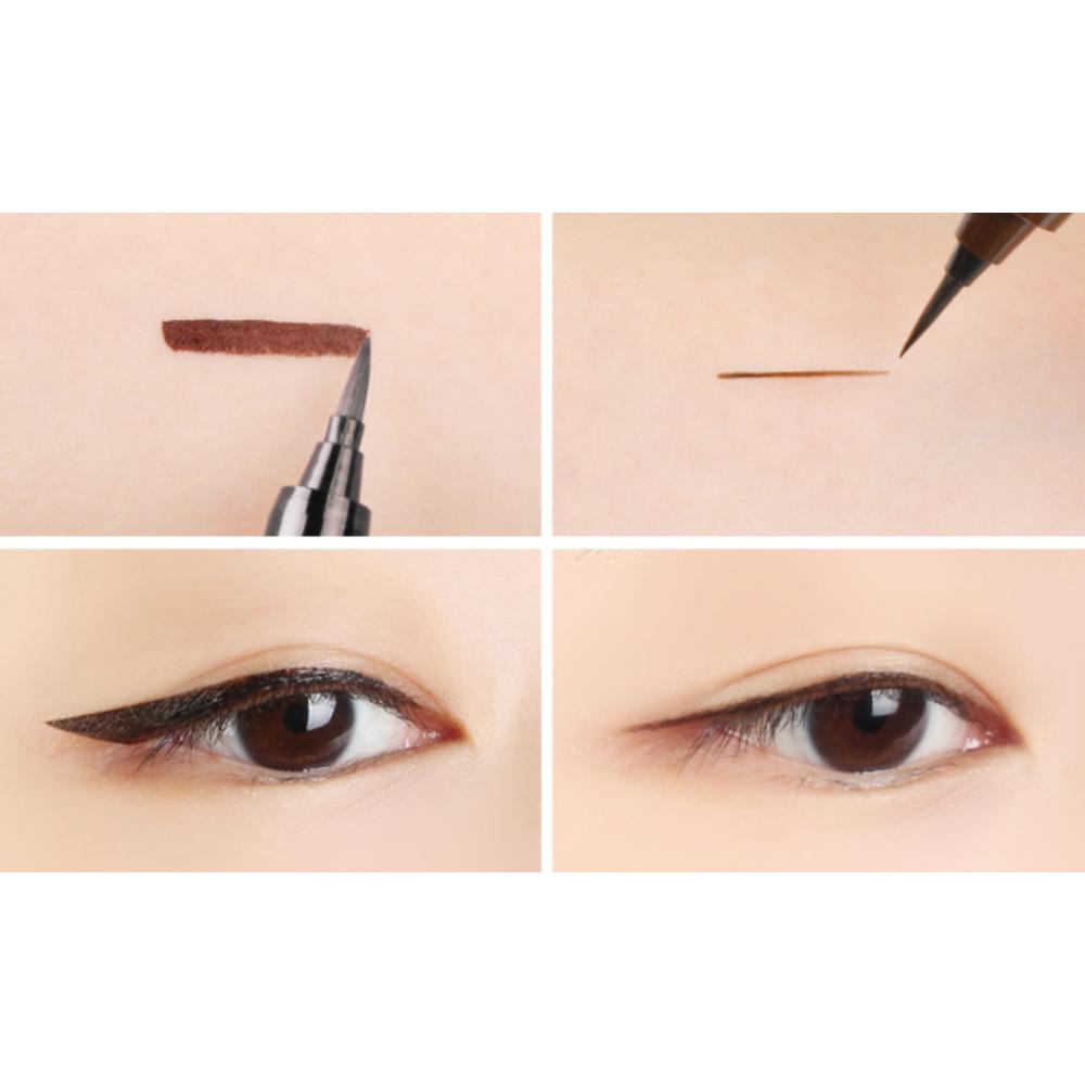 Tony Moly Back Gel High Tech Flat Liner 1.2g, 02 Gel Brown, 1 pc.