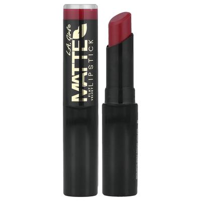 Matte Flat Velvet Lipstick, Glc810 Bite Me, 3G (0.10Oz)