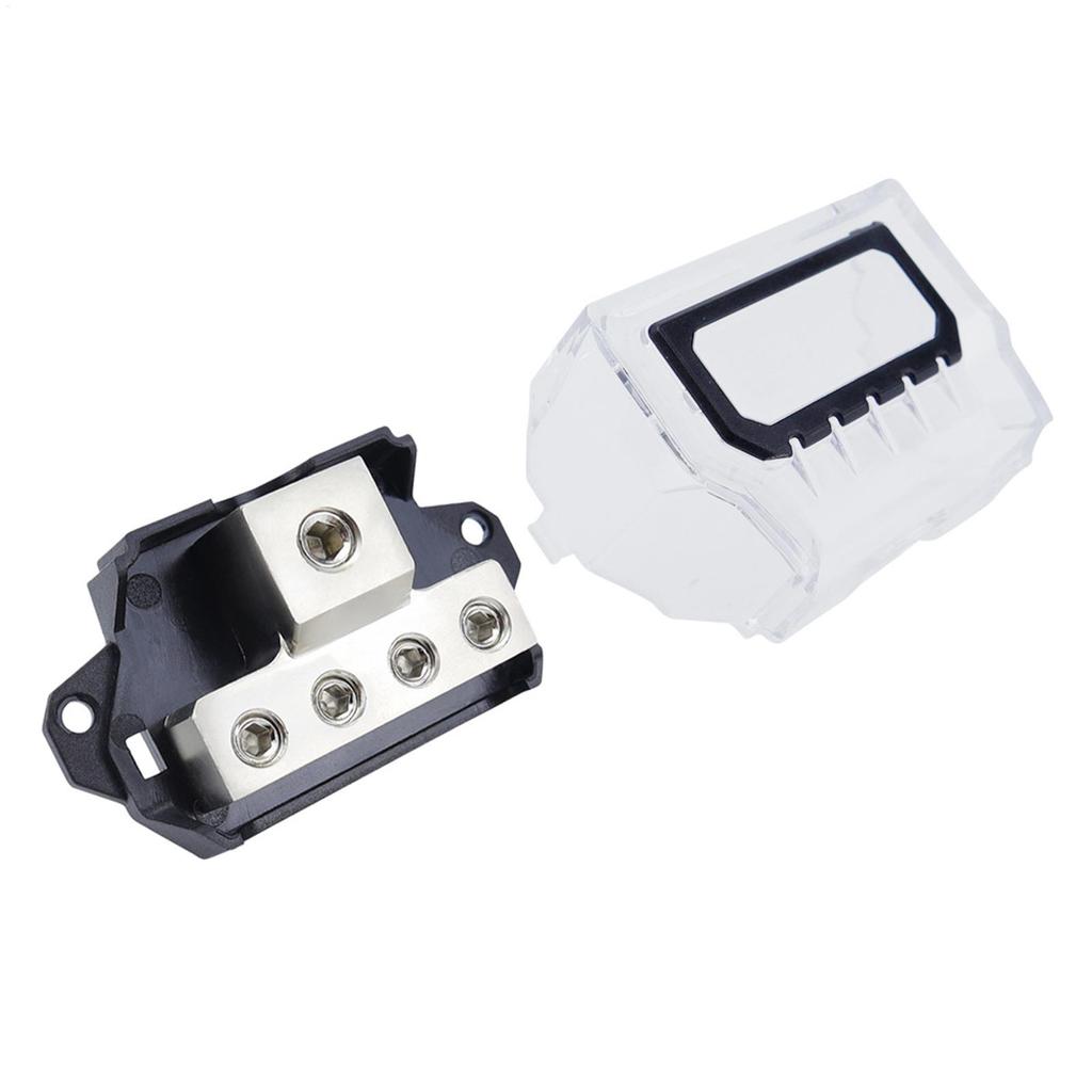 Distribution Block Car Audio 12V Distribution Connecting Blocks With Wrench Stereo Amplifier Battery Terminals & Ends Ground