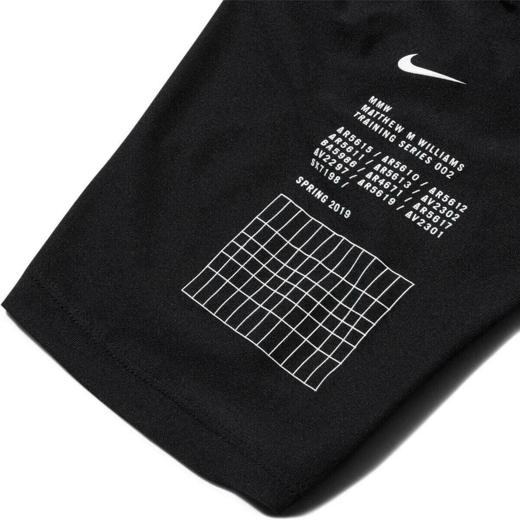 Nike T-shirt Logo X MMW Noir Homme Streetwear BQ8039-010