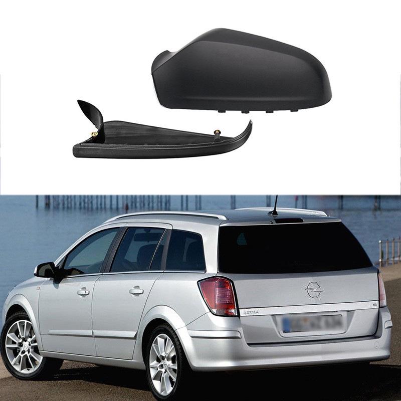 

04-09 Opel Astra H Mk5 Черный корпус зеркала заднего вида и нижняя крышка Right Mirror Cover + Base (Matte Black)