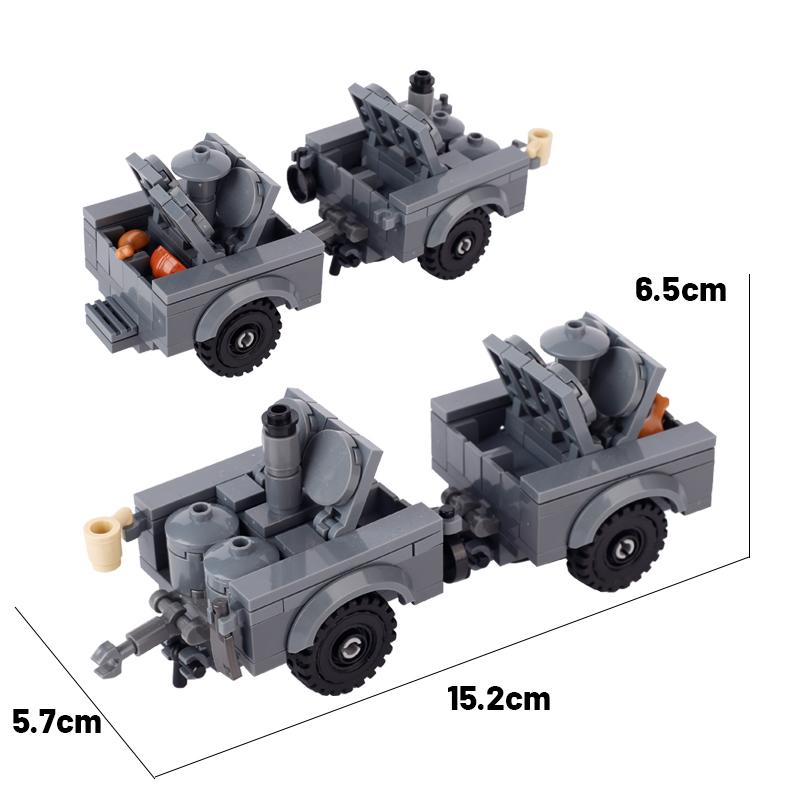 WK1 WK2 Militärwaffen Baustein Set Armee Soldaten Figuren Raketenkanonen Blockhaus PAK60 Artillerie Bausteine Kinder Kinderspielzeug Spielsets