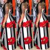 Stunning Plus Size Lady Floral Boho Party Bodycon Maxi Dress For Elegant Occasions