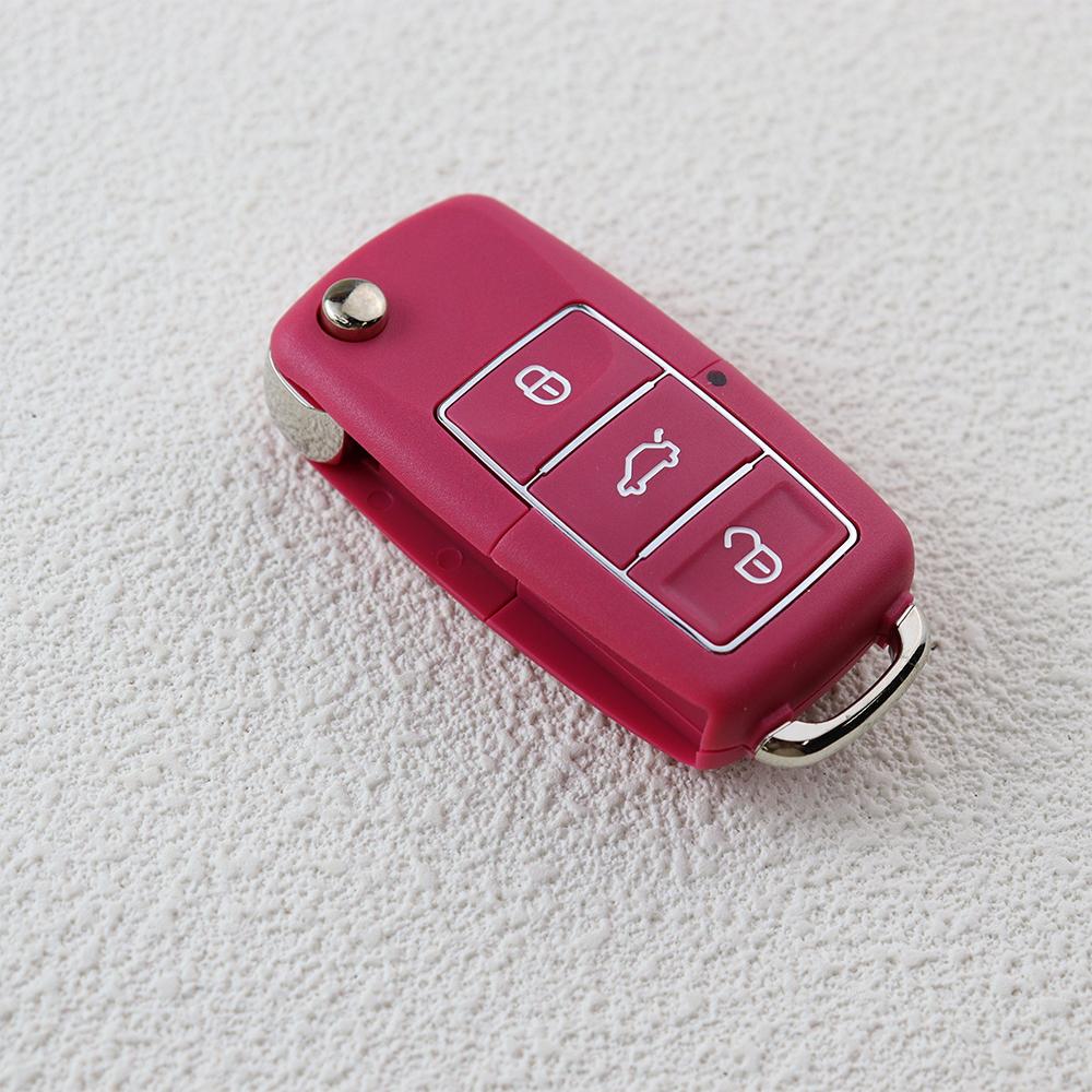 3 Buttons Car Key Fob Case Shell Housing for Volkswagen/VW Passat B5 B6 Tiguan Golf MK4 Seat Skoda EOS Scirocco Polo