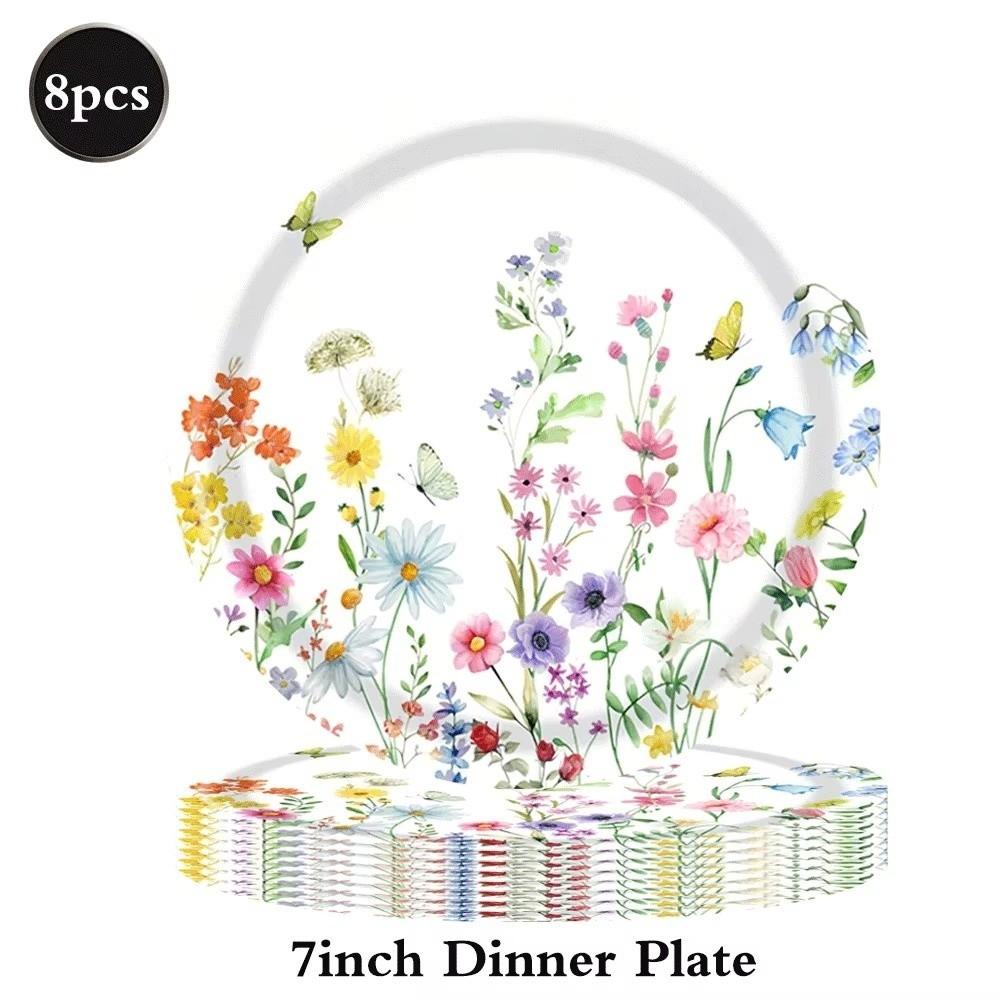 Banner Party Tableware Set Tablecloth Baby Shower Decor New Birthday Party Set  Outdoor Party