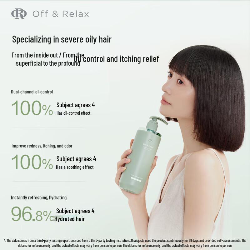 Off&Relax Shampoo Controllo Grasso & Pulizia Profonda 2.0