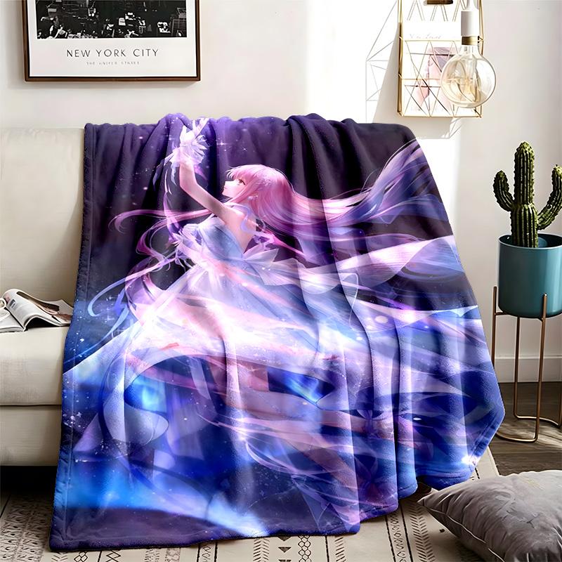 Shining Nikki Theme Blanket Suitable For The Sofa Camping And Travel Made Of Soft Flannel Material An Ideal Gift For Occasions Such As Birthday