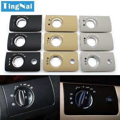 Doplňky do interiéru vozu Přední spínač světlometů Kryt panelu pro Benz W164 ML GL 300 350 450 500