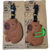 Kawaii Cute Capybara Bagasjemerke Kvinner Reisetilbehør Tegneserie Pvc Bagasjemerke Menn Bærbar Anti-Tap Adresse Navneskilt