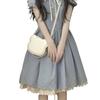 Petite Fairy Princess Lace Doll Collar Dress