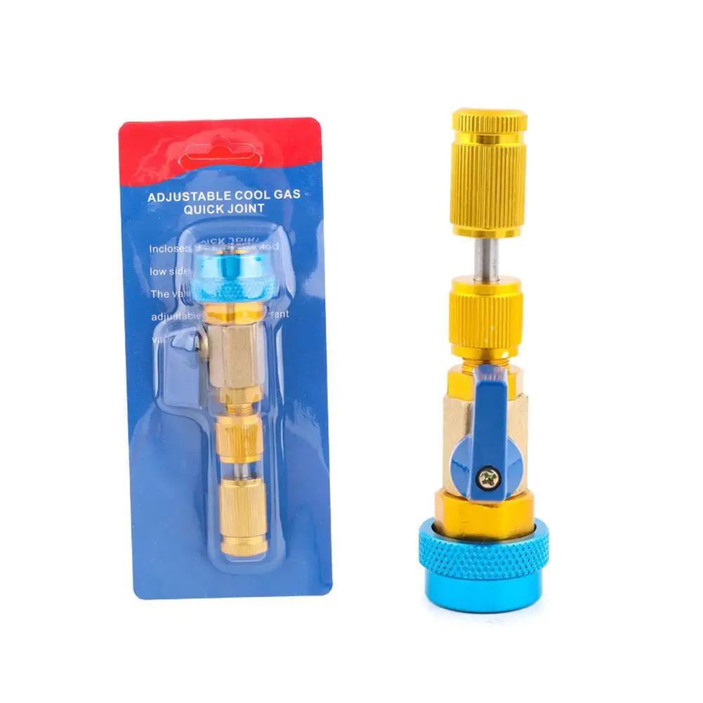

Adjustable Car A/C Valve Core Puller R134A Valve Core Tool High Valve Core Pressure Remover Wrench Quick Low / Remover L8F6