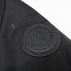 MONCLER [Good condition/Domestic regular/2020 model] MONTCLA Monkura Inside logo embroidered line hooded down jacket Jacket 0 blackUsed