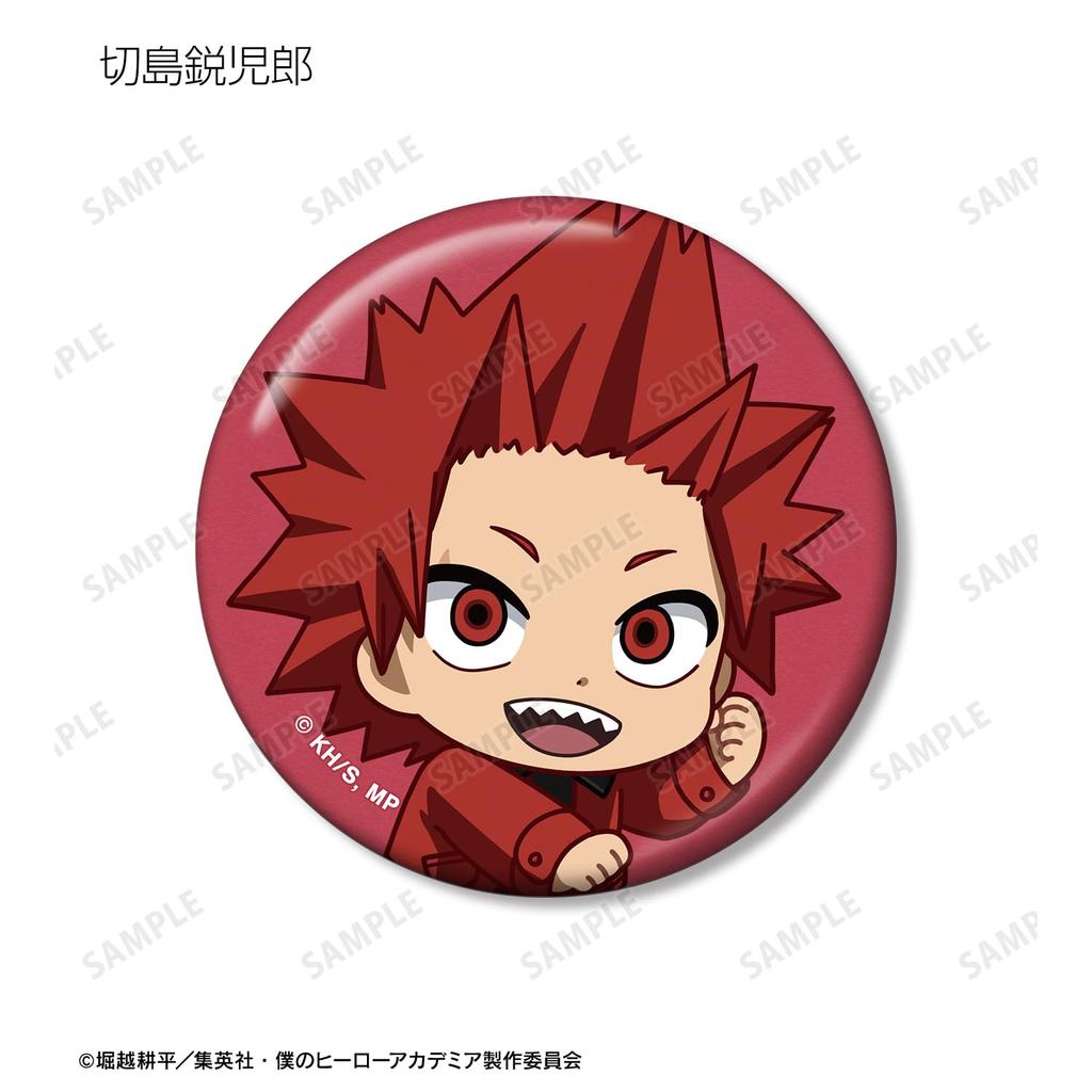 My Hero Academia" Trading Chibi Character Red Casual Clothes Ver. Metallic Can Badge Box of 15