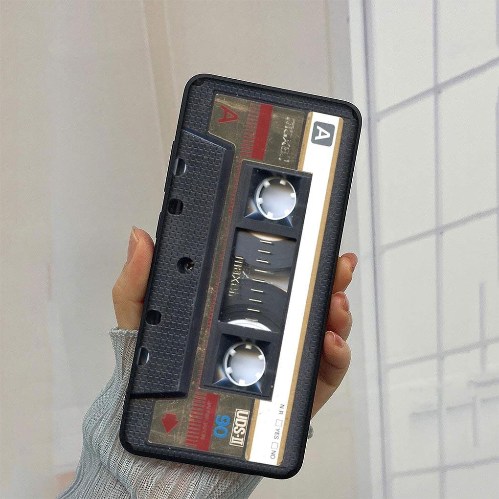 Cassette Tape Soft Phone Cover for Xiaomi Redmi Note 13 13C A3 A3X Mi POCO F6 F5 Pro C65 C55 C50 C51 Silicone Case
