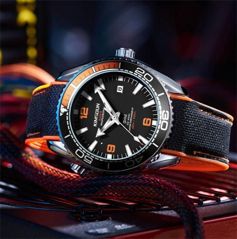 Fashion Quartz Watch Men Sports Silicone Strap Waterproof Luminous Calendar Casual Wristwatches GZW